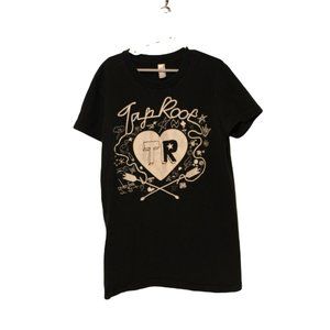 VTG Y2K Taproot Tour T-shirt Size Small White Scribble Doodle